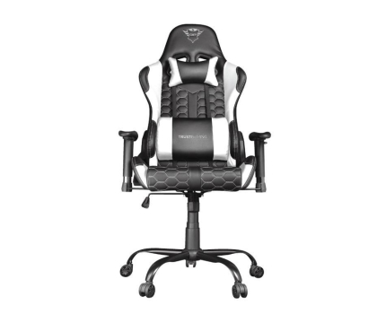 Mebel gamingowy Trust GXT 708W Resto Gaming (Czarno-Biały)